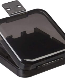 Alternative view of Amazon Basics Game Storage Case for 24 Nintendo Switch Games Black