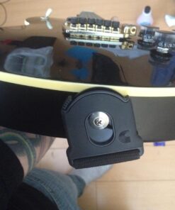 D'Addario Accessories Locking Guitar Strap - Guitar Accessories - Electric Guitar Strap, Acoustic Guitar Strap, Acoustic Electric Guitar Strap & Bass Guitar Strap - Black 25 713mq6sMplL