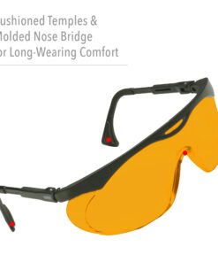 Honeywell Uvex Skyper Blue Light Blocking Computer Glasses with SCT-Orange Lens, (S1933X), S1933X-3 (3 Count) Skyper, 3-pack 18 713mzeyIiQL
