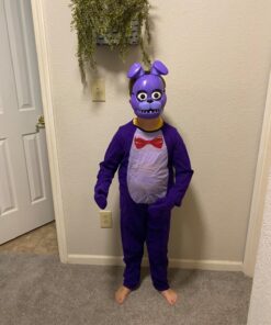 Rubie's Five Nights Child's Value-Priced at Freddy's Bonnie Costume, Medium, Purple 15 713o7DbfOL