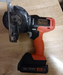 BLACK+DECKER 20V MAX Matrix Cordless Drill/Driver (BDCDMT120C), Drill Kit (Orange) Drill Kit (Orange) 28 713p5vaYxPL