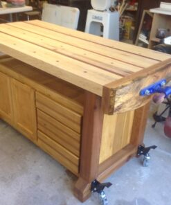 Workbench Casters (Pack of 4, Satin Black) - Industrial Casters w/ Easy-Spin 2-3/8” Wheels - Durable Steel Heavy Duty Casters Set of 4 - Workbench Kit Includes Mounting Screws for Easy Installation 25 713pKEHgJxL