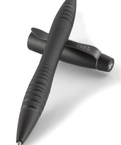 COLUMBIA RIVER KNIFE & TOOL Williams Tactical Pen: Low Profile, EDC Self Defense Survival Pen Made of Black Anodized Aluminum with Pressurized Ink Cartridge and Pocket Clip TPENWK 32 713pgOQHE0L