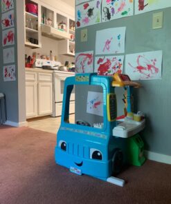 Fisher-Price Laugh & Learn Toddler Learning Toy Servin’ Up Fun Food Truck Electronic Playset With 24 Accessories For Ages 18+ Months 37 713q9rV7BIL
