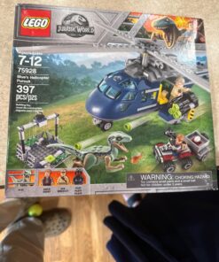 LEGO Jurassic World Blue's Helicopter Pursuit 75928 Building Kit (397 Pieces) 34 713qlpr3lPL