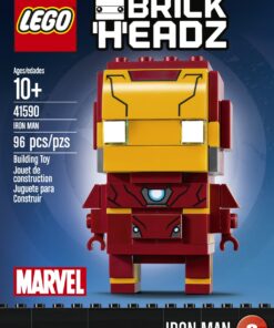 Alternative view of LEGO BrickHeadz Iron Man 41590 Building Kit