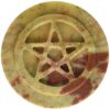 Magickal Finds Soapstone Pentacle Altar Tile