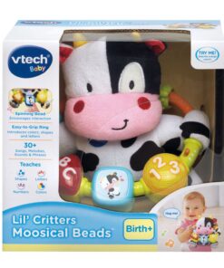 VTech Baby Lil' Critters Moosical Beads Black/White Standard Packaging 23 713qzQBopWL