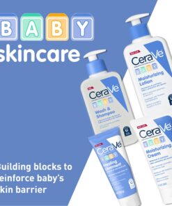 CeraVe Diaper Rash Cream | Baby Healing Ointment for Extra Dry, Cracked Skin | Diaper Cream with Ceramides & Vitamin E | Lanolin, Fragrance, Paraben, Dye, Phthalates & Sulfate Free | 3 Ounce 28 713rLmh DjL