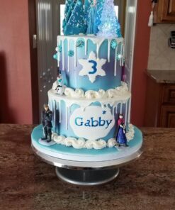 Winter Wonderland Princess Elsa Frozen Birthday Cake Topper Set 37 713rn7P7lRL