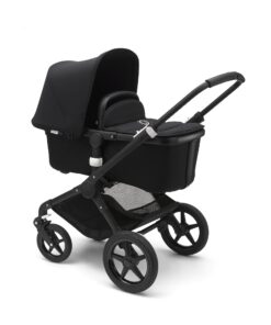 Alternative view of Bugaboo Fox Complete Full-Size Stroller, Black - Fully-Loaded Foldable Stroller with Advanced Suspension and All-Terrain Wheels