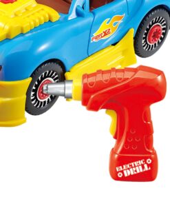 PowerTRC World Racing Car Take-A-Part Toy for Kids | 30 Take Apart Pieces | Tool Drill | Lights and Sounds 12 713sAi8f6dL