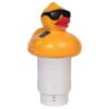GAME 8002 Solar Light-Up Derby Pool 3”-Tablet Chlorine Dispenser LED Light Sensor Expandable Basket Adjustable Flow Rate Duck, Tiki, Globe, Pineapple, and Volcano, Older Version 57 713sKT2WjzL