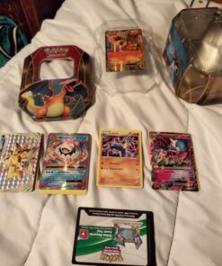 Alternative view of Pokemon Card Game EX Power Trio Charizard EX TIN