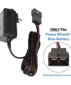 Alternative view of Replacement 6-Volt UL Listed Charger for Fisher-Price Power Wheels Toddler Blue Battery Models 00801-1230 - 00801-1457 - 00801-1868 - 00801-1900 - 00801-0336
