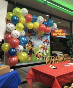 American Greetings Nickelodeon, Paw Patrol Scene Setter Wall Decorations for unisex-children, 5-Count 24 713tQ0sNvkL