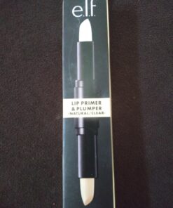 e.l.f. Cosmetics Lip Primer & Plumper, Fuller & Larger Appearance, Cinnamon Scented, No Smudge, All Day Color 18 713ttIaJ3gL
