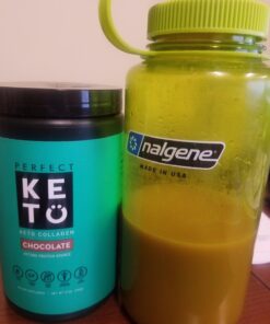 Perfect Keto Collagen Peptides Protein Powder with MCT Oil | Hydrolyzed Collagen, Type I & III Supplement | Non-GMO, Gluten Free, Grassfed, Keto Coffee Creamer | Shakes for Women & Men - Chocolate 51 713u14JXzXL 1