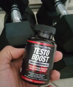 Arazo Nutrition TestoBoost Test Booster Supplement - Potent & Natural Herbal Pills - Boost Muscle Growth - Tribulus, Horny Goat Weed, Hawthorn, Zinc, Minerals 34 713u3XoUk9L 2