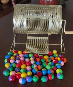 Alternative view of Trademark Poker Raffle Drum, Small Gold