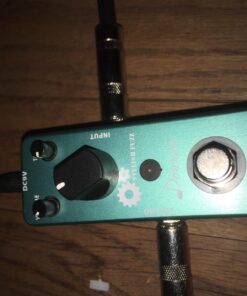 Donner Fuzz Pedal, Stylish Fuzz Guitar Pedal, Classic Mini Fuzz Pedal for Electric Guitar True Bypass Green Fuzz 34 713uYScszDL 1