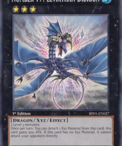 YU-GI-OH! - Number 17: Leviathan Dragon (BP01-EN027) - Battle Pack: Epic Dawn - 1st Edition - Rare