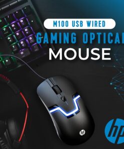 HP Wired RGB Gaming Mouse High Performance Mouse with Optical Sensor, 3 Buttons, 7 Color LED for Computer Notebook Laptop Office PC Home 100 20 713unV6HZ1L