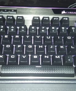 Corsair K95 RGB Platinum Mechanical Gaming Keyboard - 6x Programmable Macro Keys - USB Passthrough & Media Controls - Fastest Cherry MX Speed - RGB LED Backlit - Aluminum Finish Gunmetal 35 713v2TYqEyL 1