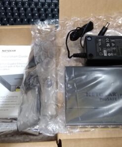 NETGEAR 8-Port PoE Gigabit Ethernet Plus Switch (GS108PEv3) - Managed, with 4 x PoE @ 53W, Desktop or Wall Mount, and Limited Lifetime Protection 8 port | 4xPoE 53W, Managed 20 713vC0onEML