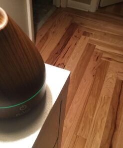 Pure Enrichment PureSpa Natural Essential Oil Diffuser (Natural) – 200ml Water Tank Lasts Up to 10 Hours with Soft Color-Changing Lights and Auto Safety Shut-Off Wood 33 713vGw9j9sL