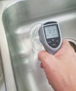 Etekcity Digital Thermometers Non-contact-58°F ~1022°F (-50°C ~ 550°C) ith Adjustable Emissivity & Max Measure for Meat Refrigerator Pool Oven, Blue 64 713vab0tdwL