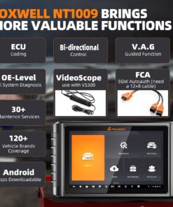 FOXWELL NT1009 Bluetooth Bi-Directional Scan Tool (Ugraded Ver. of NT809/NT809BT/NT909) + NT301 OBD2 Scanner Professional Mechanic OBDII Diagnostic Code Reader 11 713w60fIVzL