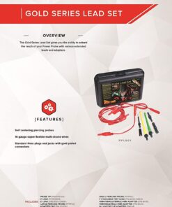 Power Probe Set PPLS01 Car Diagnostic Test Tool SelfCentering Piercing Probes 12 713wISG05nL