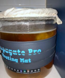 Wrap Around Kombucha Heater Belt | Propagate Pro Brewing and Fermentation Heat Mat Warmer | Keeps Your SCOBY Happy and Productive with Stickon Thermometer 1 3 inch x 20 inch 28 713wL9b7uAL