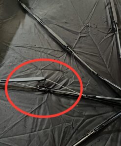 Repel Umbrella The Original Portable Travel Umbrella - Umbrellas for Rain Windproof, Strong Compact Umbrella for Wind and Rain, Perfect Car Umbrella, Golf Umbrella, Backpack, and On-the-Go 1-Black 49 713wbcO6MkL