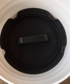 Airscape Bucket Insert Airtight Lid - Bulk Dry Storage - Unique Nitro Flush Port and Degassing Valve for Versatility - Preserve Food Freshness - Fits Most 3, 5, and 7 Gallon Buckets - Single 23 713yVg nfJL