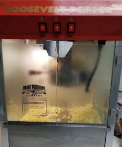 6010 Great Northern Red 8oz Roosevelt Antique Countertop Style Popcorn Popper Machine 47 713ye4vgvIL