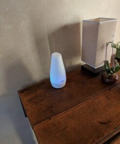 Pure Enrichment® PureSpa™ Essential Oil Diffuser - Compact Ultrasonic Aromatherapy Diffuser, Natural Air Deodorizer, 100ml Water Tank, and Optional Mood Light - Lasts Up to 7 Hours with Auto Shut-Off 39 713ynb4zEPL