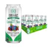 Steaz Organic Lightly Sweetened Iced Green Tea, Blueberry Pomegranate, 16 OZ (Pack of 12) 16 Fl Oz (Pack of 12) 36 713zHQAsVLL