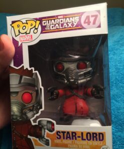 Funko POP Marvel: Guardians of The Galaxy - Star Lord Vinyl Figure 7 713zpswS3AL