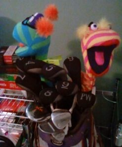 Stealth Club Covers 28080 Hybrid Set 3-PW Golf Club Head Cover (8-Piece), Silver Tweed/Black 11 714 0vOY82L