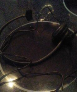 Cellet Hands-Free Over The Head Earpiece with Microphone Headset Compatible with Samsung Galaxy S10 S10+ S10e Note 9 LG G8 V40 Moto G7 Huawei P30 Laptop HTC ZTE BlackBerry-3.5mm Port Devices (EP35O) 11 71406SdtYHL