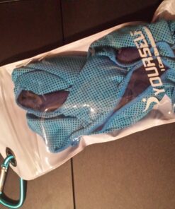 SYOURSELF Cooling Towel, Cooling Towels for Neck,40" x 12"Ice Towel for Instant Cooling Relief, Soft Breathable Chilly Towel, Perfect Yoga, Golf, Sports, Gym, Workout, Athletes Towel (1PC-Blue) Blue 30 7140ln74QL