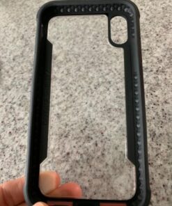 Raptic Shield, Compatible with Apple iPhone XR (Formerly Defense Shield) - Military Grade Drop Tested, Anodized Aluminum, TPU, and Polycarbonate Protective Case for Apple iPhone XR, Red 64 7140oAXujGL