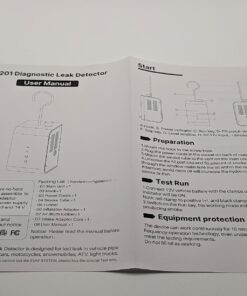 FOXWELL ST201 Automotive Smoke Machine Built-in Air Compressor, EVAP Vacuum Exhaust Engine System Pipe Diagnostic Tester, High Pressure Smoke Leak Detector for Car Motorcycle Truck 37 7141wu2F9lL