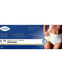 Tena Incontinence Underwear for Women, Super Plus Absorbency, Extra Large, 14 Count 14 Count (Pack of 1) 14 7142qBriHLL