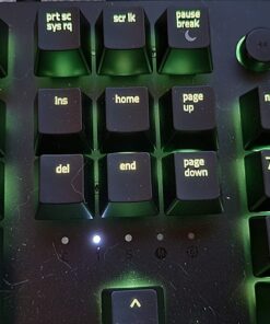 Razer Huntsman Elite Gaming Keyboard: Fast Keyboard Switches - Clicky Optical Switches - Chroma RGB Lighting - Magnetic Plush Wrist Rest - Dedicated Media Keys & Dial - Classic Black 35 71430PbvtOL