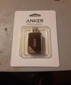 Anker 2-in-1 USB 3.0 SD Card Reader for SDXC, SDHC, MMC, RS-MMC, Micro SDXC, Micro SD, Micro SDHC and UHS-I Cards 39 71434OBa L