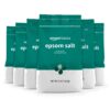 Amazon Basics Epsom Salt Soaking Aid, Eucalyptus Scented, 3 Pound (Pack of 6) (Previously Solimo) 3 Pound (Pack of 6) 16 7143LgTO3JL