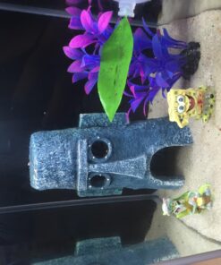 Fluval SPEC Freshwater Aquarium Kit, Aquarium with LED Lighting and 3-Stage Filtration, 2.6 Gallon, Black, Large Breeds 2.6 Gal. 69 7144aye8tL